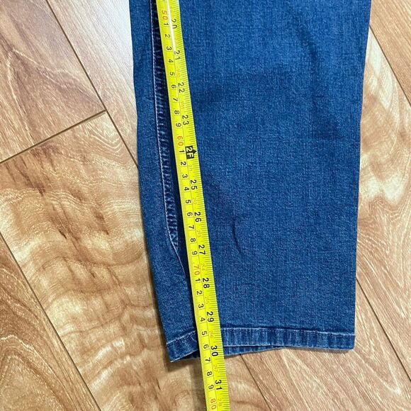 J. Jill Denim Tried & True Fit Jeans Size 18 Blue Straight Leg Medium Wash Basic - Picture 6 of 6